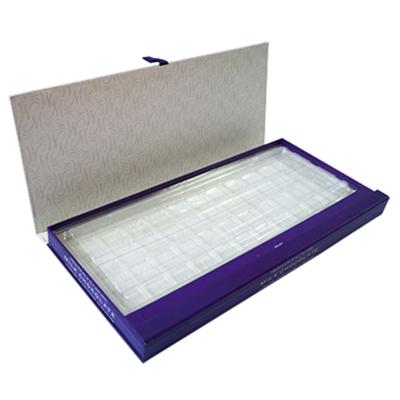 China Glossy Food Gift Box Packaging Double Sided Printed With Clear Window for sale