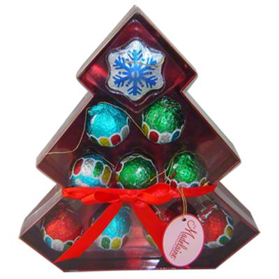 China Tree Shape Food Gift Box Packaging Rigid Luxury Chocolate Gift Box for sale