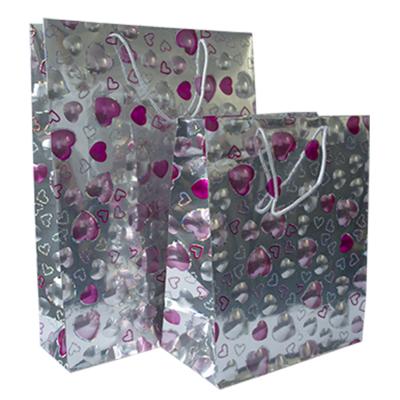 China 200gsm Recycled Paper Gift Bags Shopping Paper Bags With Rope Handle for sale