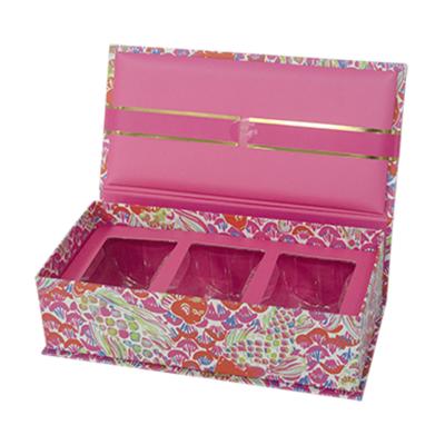 China Magnetic Closure Cosmetic Gift Box Packaging Paper Palette Luxury Beauty Packaging for sale