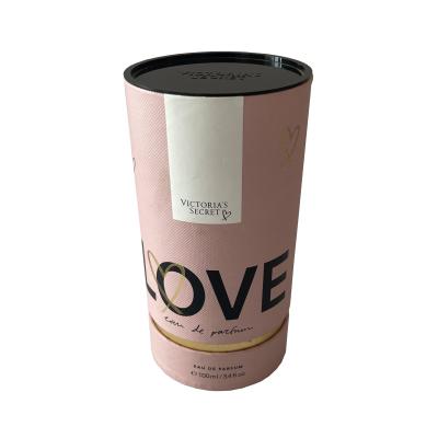 China 157gsm 250gsm Tea Tin Paper Cylinder Containers With Metal Lid for sale