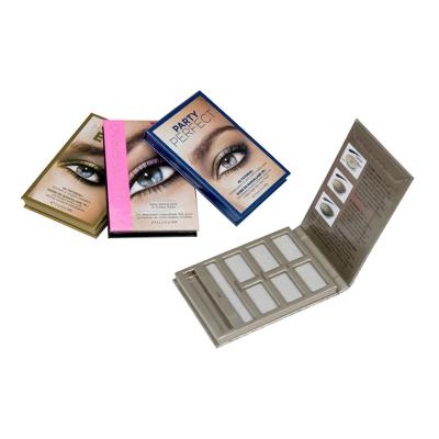 China Caja de embalaje cosmética de empaquetado de las cajas del sombreador de ojos del FSC con el espejo en venta