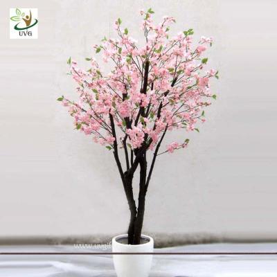 China UVG CHR056 Artificial cherry flower big bonsai Wedding Table Tree Centerpieces 5ft high for sale