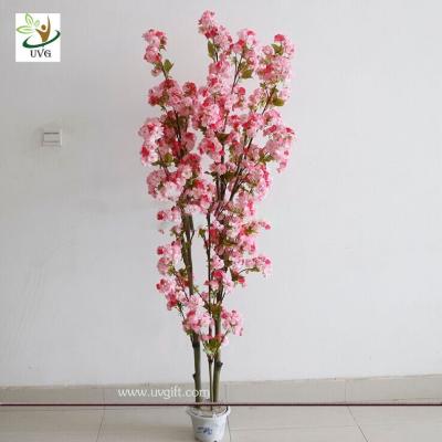 China UVG CHR090 3ft Pink cherry flower wedding tree for table centerpiece indoor decoration for sale