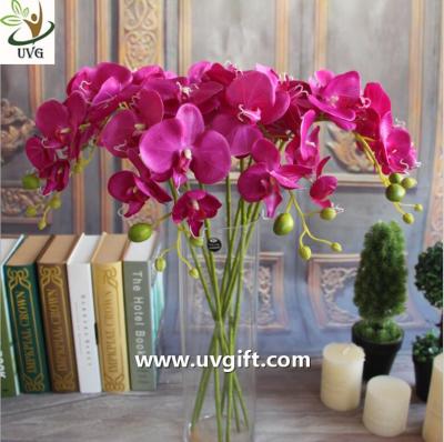 China UVG Silk blossom wholesale artificial orchid flowers for wedding decoration centerpieces for sale