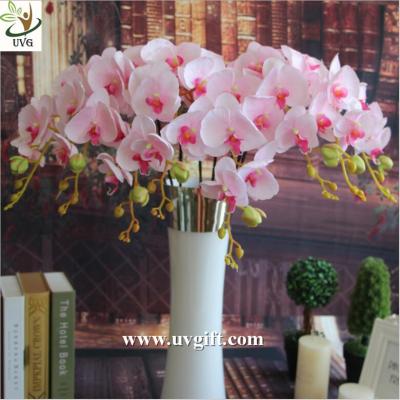 China UVG China supplier make artificial flower arrangements in silk orchid flowers for sale for sale