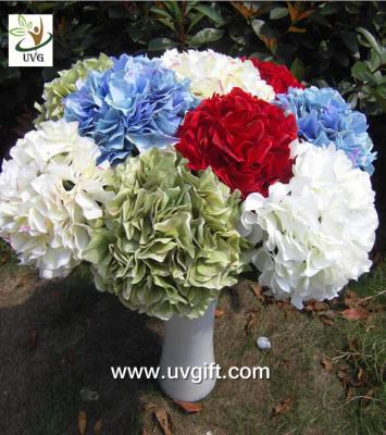 China UVG FHY20 wedding accessory silk hydrangea flowers artificial for bridal bouquets use for sale