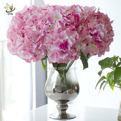 China UVG FHY113 Flower arrangements with artificial hydrangea florist for bride wedding bouquet for sale