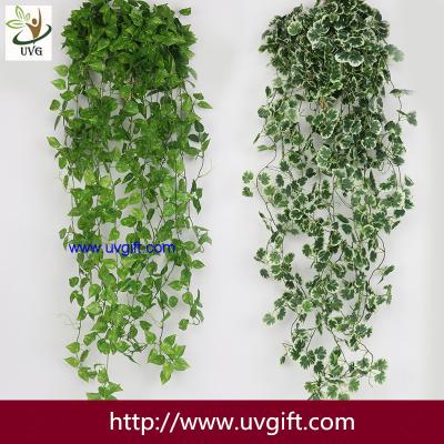 China UVG 90cm long artificial grape vines fake ivy with plastic leaf garland for garden ornament BHP01 for sale