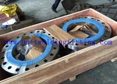 China UNS S31254 Forged Steel Flanges Stainless Steel Pipe Flanges 6MO ASTM A182 F44 300lB for sale