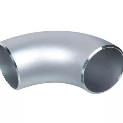 China Butt Welded Stainless Steel STD Elbow Pipe Fittings 90 Degree Seamless Alloy Steel Elbow Pipe Bend for sale