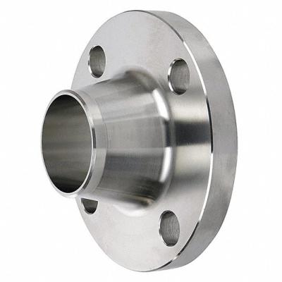 China Customized ANSI 150lb-2500lb 1/2-72 inch SS WN Flanges Stainless Steel Weld Neck Flange for sale