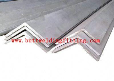 China ASTM 347 Stainless Steel Angle Bars Thickness 2.0mm -18mm Tolerance h9 h11 for sale