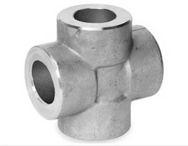 China Cross Forged Weld Stainless Steel 304 2 Inch 3000# Fittings For Oil Water for sale