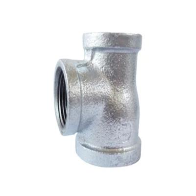 China Tee SCH 40 Equal Reducer Tee Pipe Fitting ASME B16.9 Galvanized for sale