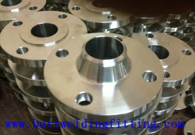 China ASTM B564 UNS NO8810 Nickel Alloy Flange Plate with Slip - on Welding Neck for sale