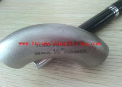 China Duplex Steel UNS32750/31803/31254 Stainless Steel Elbow , 45degree Pipe Elbow 304/304L/304H for sale