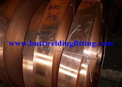 China Oxygen Free C10200 Copper Strip / Copper Width Coils 7-610mm For Switch Parts for sale