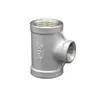China High quality 304 / 316L stainless steel reducing/equal tee internal thread threaded tee pipe fittings for sale