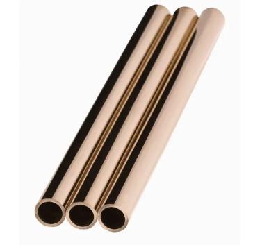 China Seamless Copper Alloy Nickel Tube Copper Pipes Copper Tube C70600 C71500 C12200 for sale