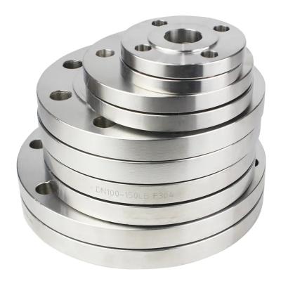 China Metal The Lathe CNC Stainless Steel Titanium Flange Sleeve Welding Machining Flanges for sale