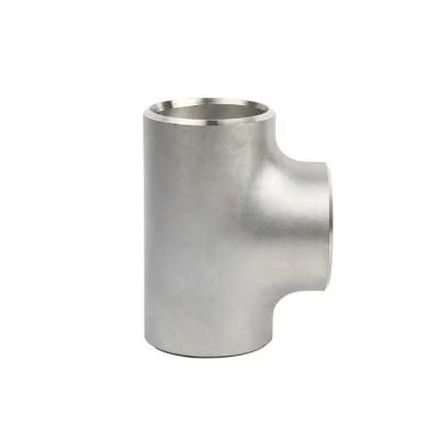 China Hot selling Sanitary Stainless SteelButt-Welding Steel Pipe Stainless Equal Tee Pipe Fittings à venda