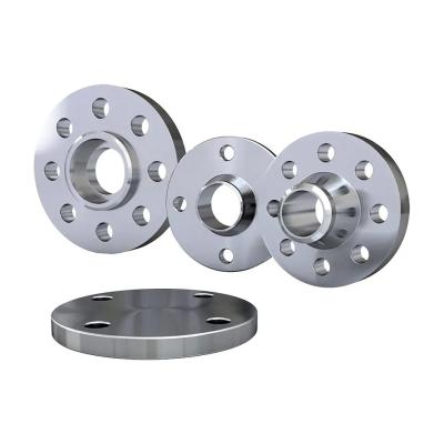 China Stainless Steel Flanges Carbon Steel PN10/16 Welded Flange ASTM Forged Threaded Pipe Fittings Flange for sale