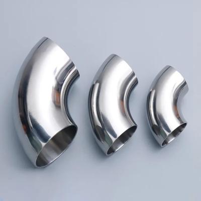 China Sanitary Male Stainless Steel Elbow  1/4 Bsp X 8 Mm Od Bending Stainless Steel Pipe Fitting for sale