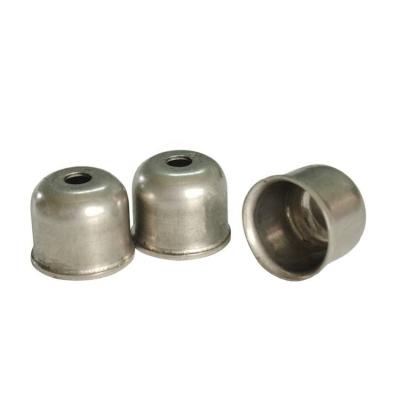 China OEM customized steel deep drawing caps as per design stainless steel pipe cap for sale