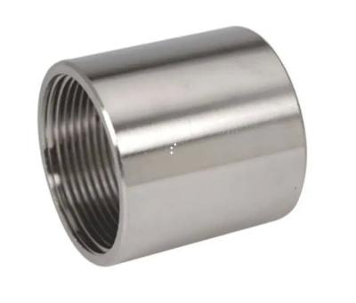 China Stainless Steel Pipe Fittings 3000LB / 6000LB NPT Thread Forged Coupling for sale