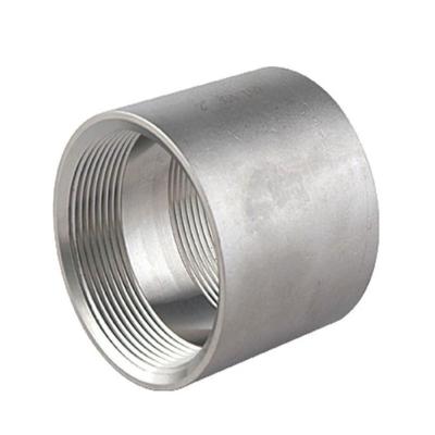 China Female Threaded Socket Fittings Coupling Pipe Half Coupling Npt Bsp Male Thread Coupling for sale