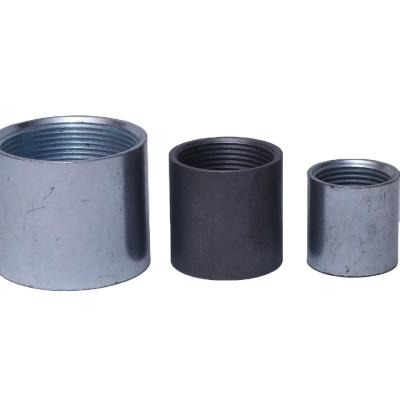 China Round Threaded Studding Connector Coupling SS304 Stainless Steel All Thread Tube Sleeve for sale