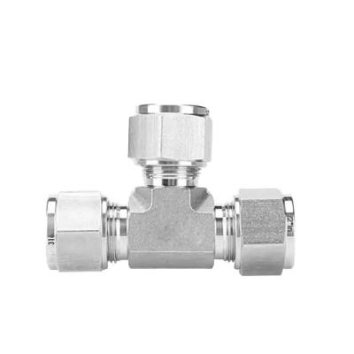 China 1/2 NPT Female 3000 6000 PSI High Pressure Stainless steel 316 Monel,Duplex,6Mo C276 Instrument Pipe Fittings Female Tee for sale