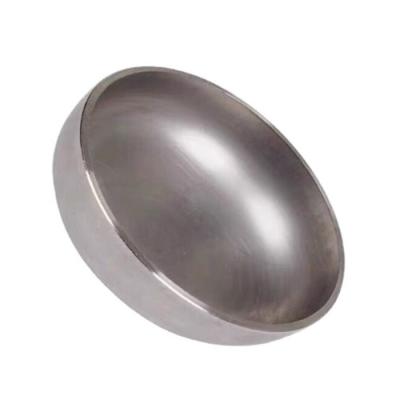 China 304 Tank Cover Conical Head With Stainless Steel Pipe Cap for sale