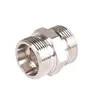China Stainless Steel Threaded Galvanized Steel Brass Fitting Male Stud Coupling Swage Nipple à venda