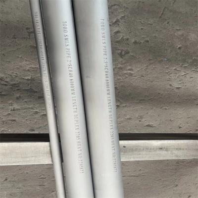 China Duplex steel 2205 2507 F55 Stainless Steel tube 1.5 Mm Thickness Stainless steel seamless pipe for sale