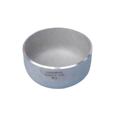 China Stainless Steel Handrail Fittings Balustrade Tube End Plug Pipe Caps Round/Arc/Square End Cap for sale