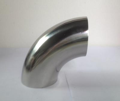 China Stainless Steel Butt Welding Pipe Fitting A403 Wp904l 90 Degree Elbow Long Radius for sale