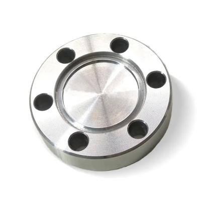 China CF16 Blank Flange High Quality Stainless Steel CF Vacuum Flange With Holes for sale