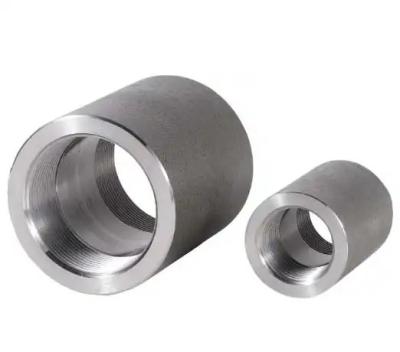 China Class 3000 A105 Carbon Steel Npt Forged-Steel-Pipe-Fittings Forged Pipe Fittings 3000lbs Coupling for sale
