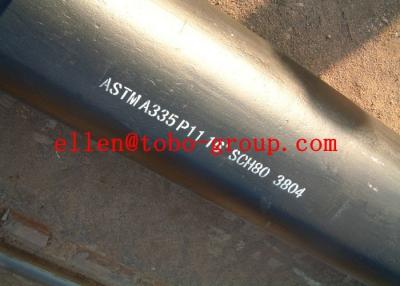 China ASTM A335 P11 13CrMo44 15CrMo Alloy Steel Pipe 6m / 12m Length for sale