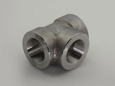 Chine Stainless Steel Forged Fittings Pipe Tube Fittings Threaded Tee Reducing Tee Asme B16.9 Ss 304/316 à vendre