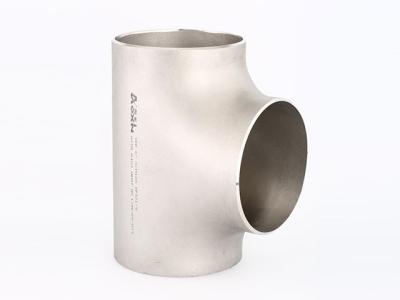China Stainless Steel SS316/SS304 Butt Weld Fitting Equal Tee Sanitary Pipe Fittings for sale