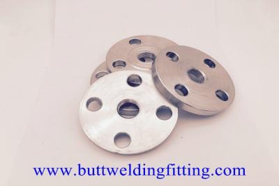 China 4'' Copper Nickel C71500 300lb ASME B16.5 Threaded Flanges Stainless Steel Flange for sale
