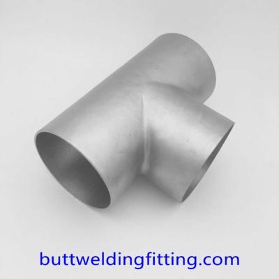 China ASME B16.9 EQT Butt Weld Fittings Stainless Steel Tee Tube WPS34565 10''Sch80 for sale