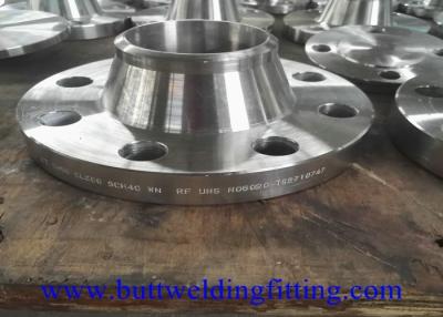 China Nickel Alloy Steel N08020 CL300 4'' SCH40 RF Welding Neck Flanges for sale