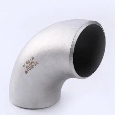 China Stainless Steel 316 Elbow Butt Weld Fittings1.5D SCH10S For Petroleum Industry for sale
