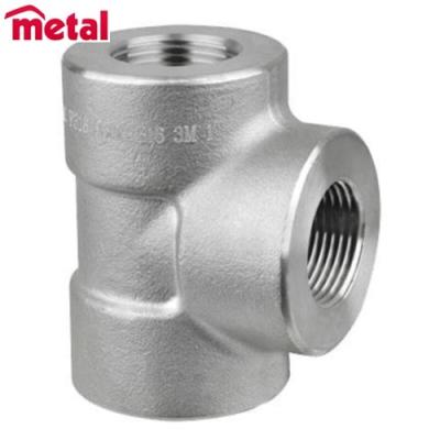 China Normal Pipe Thread Female Tee Pipe Fittings 1/2