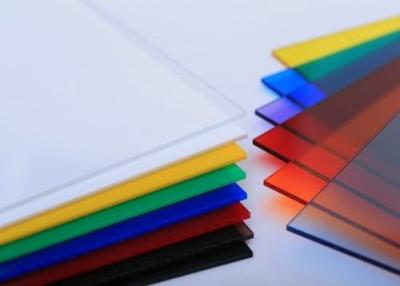 Chine Le signe de PMMA coloré a teinté la feuille acrylique en plastique de 2mm à vendre