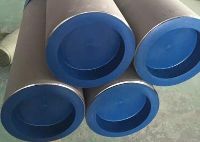 中国 溶接された鋼鉄大きいサイズの管の管A814 UNS S31254 1-24の」極度のオーステナイトのステンレス鋼の管の溶接の鋼鉄 販売のため
